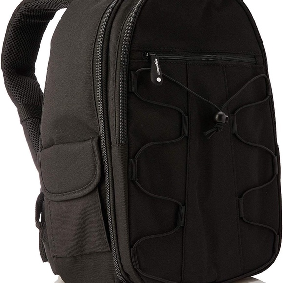 artsy backpacks leather Unique round black leather backpack bag